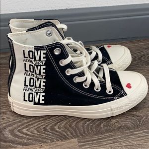 Converse all star. Black and white. High top